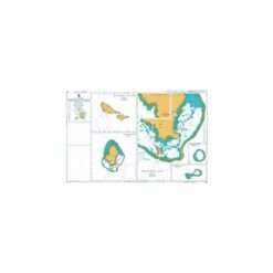 British Admiralty Nautical Chart 968 Islands and Reefs between Fiji, Samoa and Tonga