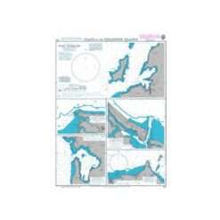 British Admiralty Nautical Chart 972 Plans in the Philippine Islands