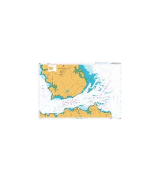 Britsh Admiralty Nautical Chart 3890 Qiongzhou Haixia