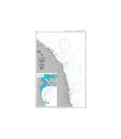 Britsh Admiralty Nautical Chart 3988 Quy Nhon to Song Huong