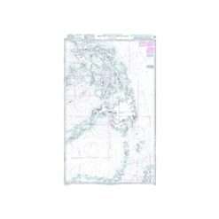 Britsh Admiralty Nautical Chart 943 Molucca Sea to Manila Bay