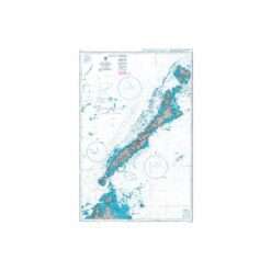British Admiralty Nautical Chart 967 Palawan