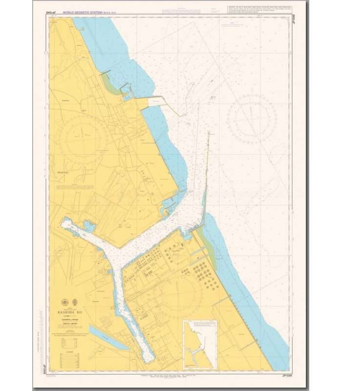 Japanese Chart JP1049 Kashima Ko