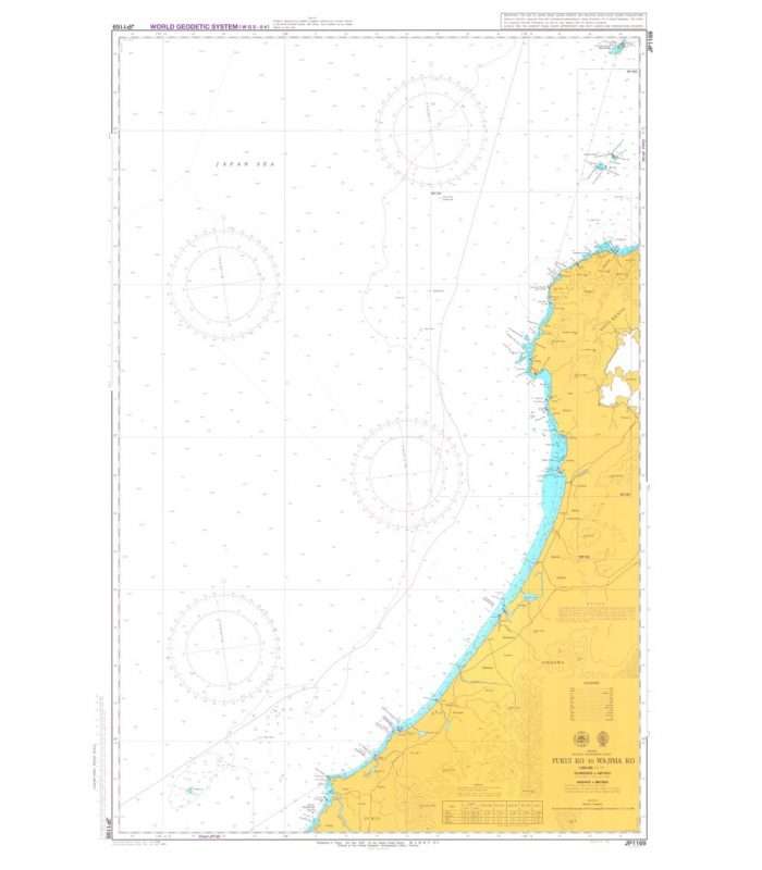 Japanese Chart JP1169 Fukui Ko to Wajima Ko