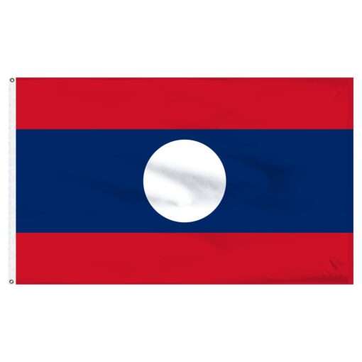 Laos Flag 2x3 Feet