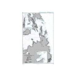 British Admiralty Nautical Chart 3810 Leyte Gulf to Mayo Bay
