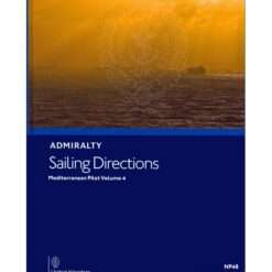 NP48 Admiralty Sailing Directions Mediterranean Pilot, Vol. 4, 18th Edition 2019