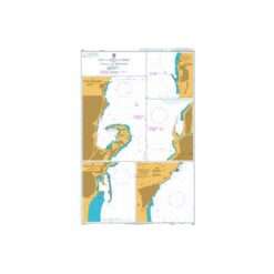 British Admiralty Nautical Chart 992 Ports in Stretto di Messina with Catania and Approaches