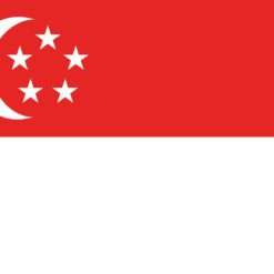 Singapore Flag 3×5 feet