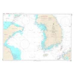 Japanese Chart W1003 Kita-Kyushu to Dairen