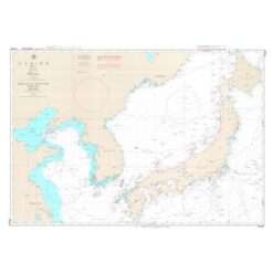 Japanese Chart W1005 Japan Sea and Yellow Sea