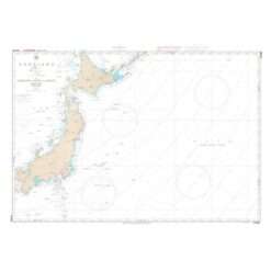Japanese Chart W1006 Eastern Part of Honshu and Hokkaido