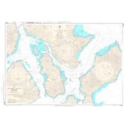 Japanese Chart W102 Approaches to Habu Ko