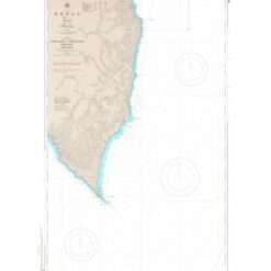 Japanese Chart W1031 Approaches to Erimo Misaki