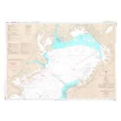 Japanese Chart W1061 Northern Part of Tokyo Wan