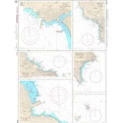 Japanese Chart W1071 Plans on Hachijo Shima