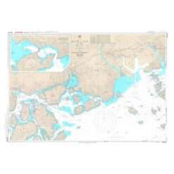 Japanese Chart W1118 Fukuyama Ko to Mihara Wan