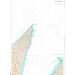 Japanese Chart W1158 Approaches to Shiriya Saki