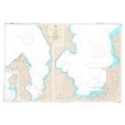 Japanese Chart W117 Approaches to Tsuruga Wan, Approaches to Nyu-no-Ura