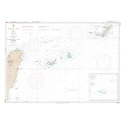 Japanese Chart W1203 Okinawa Shima to Taiwan
