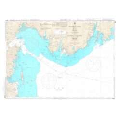 Japanese Chart W127 East Entrance of Kanmon Kaikyo and Approaches
