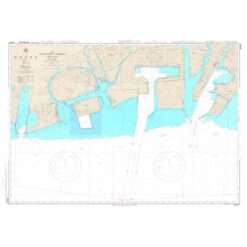 Japanese Chart W134B Western Part of Himeji Ko