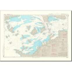 Japanese Chart W137B Western Part of Bisan Seto