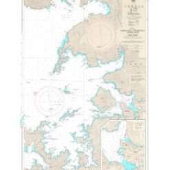 Japanese Chart W138 Approaches to Uwajima Wan