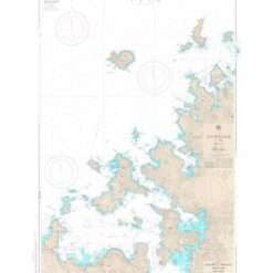 Japanese Chart W166 Imari Wan and Approaches