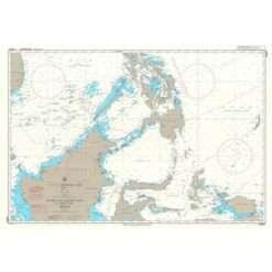 Japanese Chart W1677 Southern Part of Philippine Islands and Adjacent Seas