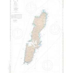 Japanese Chart W173 Tsushima