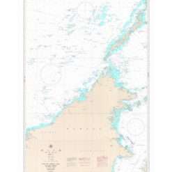 Japanese Chart W1801 South China Sea-Southern Portion Eastern Sheet