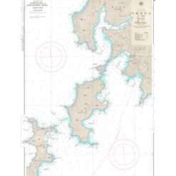 Japanese Chart W209 Approaches to Naka-Koshiki Shima