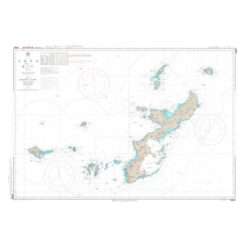 Japanese Chart W226 Okinawa Gunto