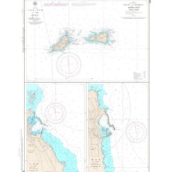 Japanese Chart W40B Teuri To and Yagishiri To