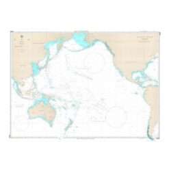 Japanese Chart W838 Pacific Ocean
