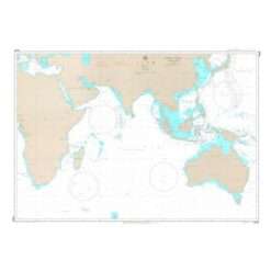 Japanese Chart W840 Indian Ocean