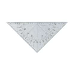 Weems & Plath 103 Protractor Triangle Black Markings-For NavPak