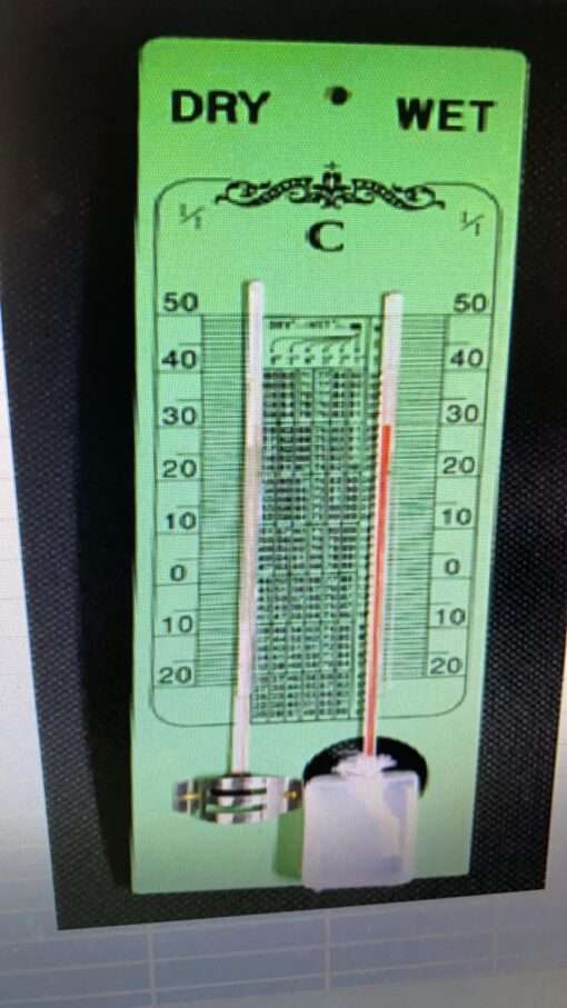 THERMOMETER Wet & Dry
